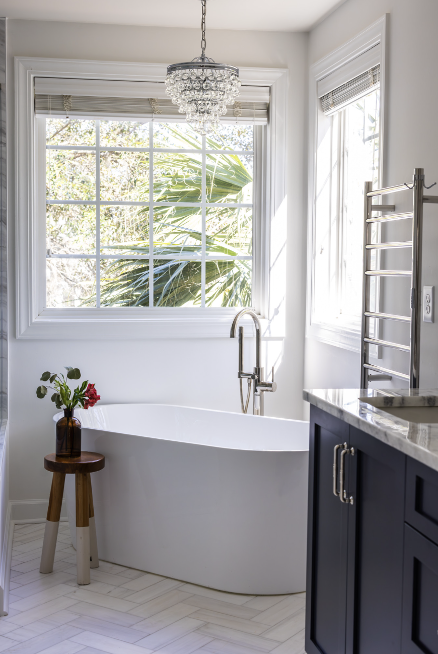 How We Transformed This Dated Primary Bathroom Into a Luxurious Retreat